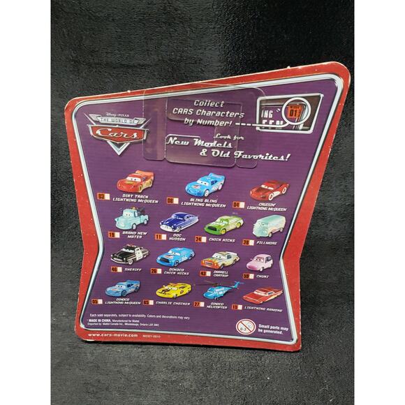 Disney Pixar The World of Cars Chuki Collect Them All No. 14 Diecast Car - Picture 3 of 3